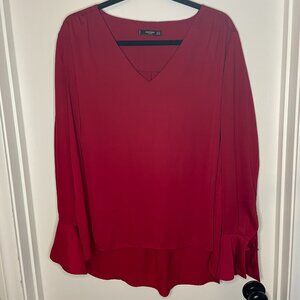 Pre-Loved Red Mango Hi-Low Basics Blouse US Size 10 (014)